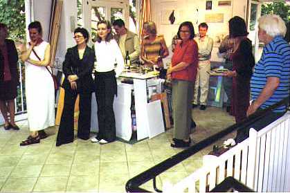 Finissage am 17. Juni 2001